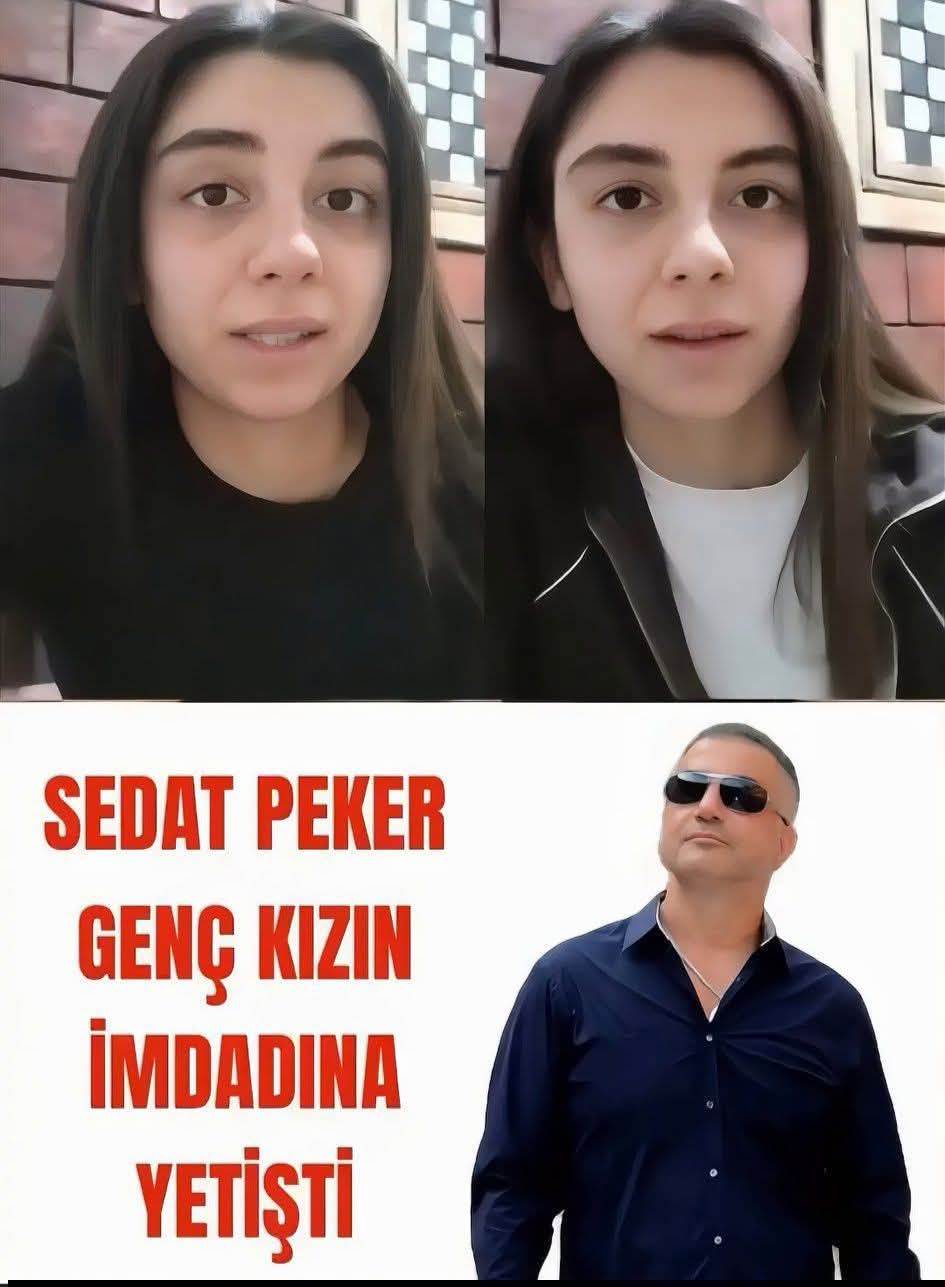 Tefeciler tarafından tehdit edildiğini söyleyerek Reis Sedat Peker’den yardım isteyen 24 yaşındaki genç kuaför kıza Reis Sedat Peker yardımcı oldu.   Reis Sedat Peker’in avukatları tefecilerle görüşüp evrakları aldı. Genç kadın da teşekkür videosu paylaşt