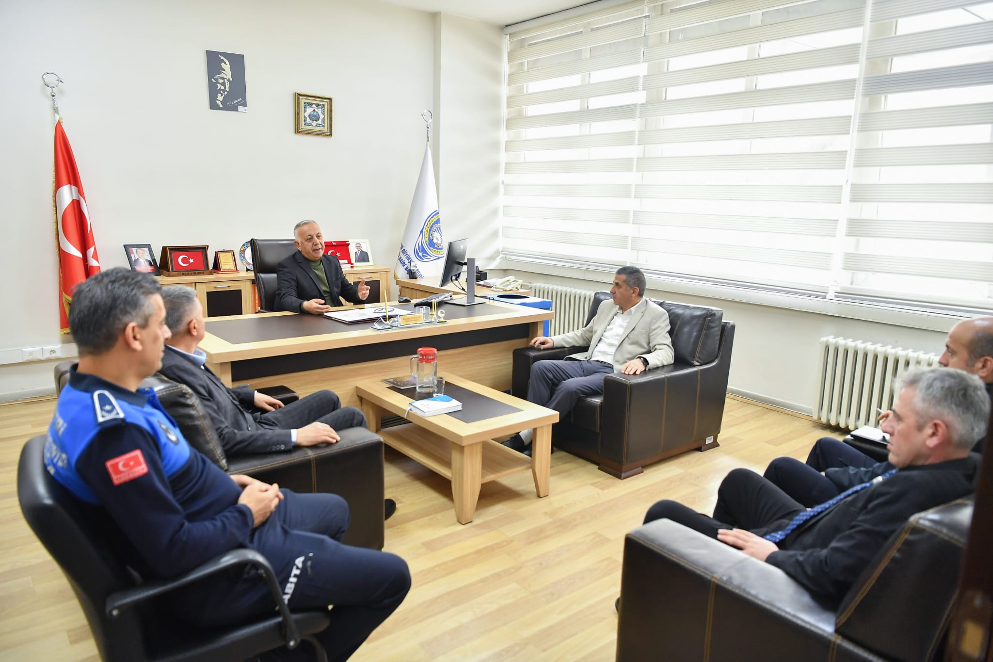 BÜYÜKŞEHİR VE İLÇE BELEDİYE ZABITALARINDAN RAMAZAN AYI ÖNCESİ KOORDİNASYON TOPLANTISI