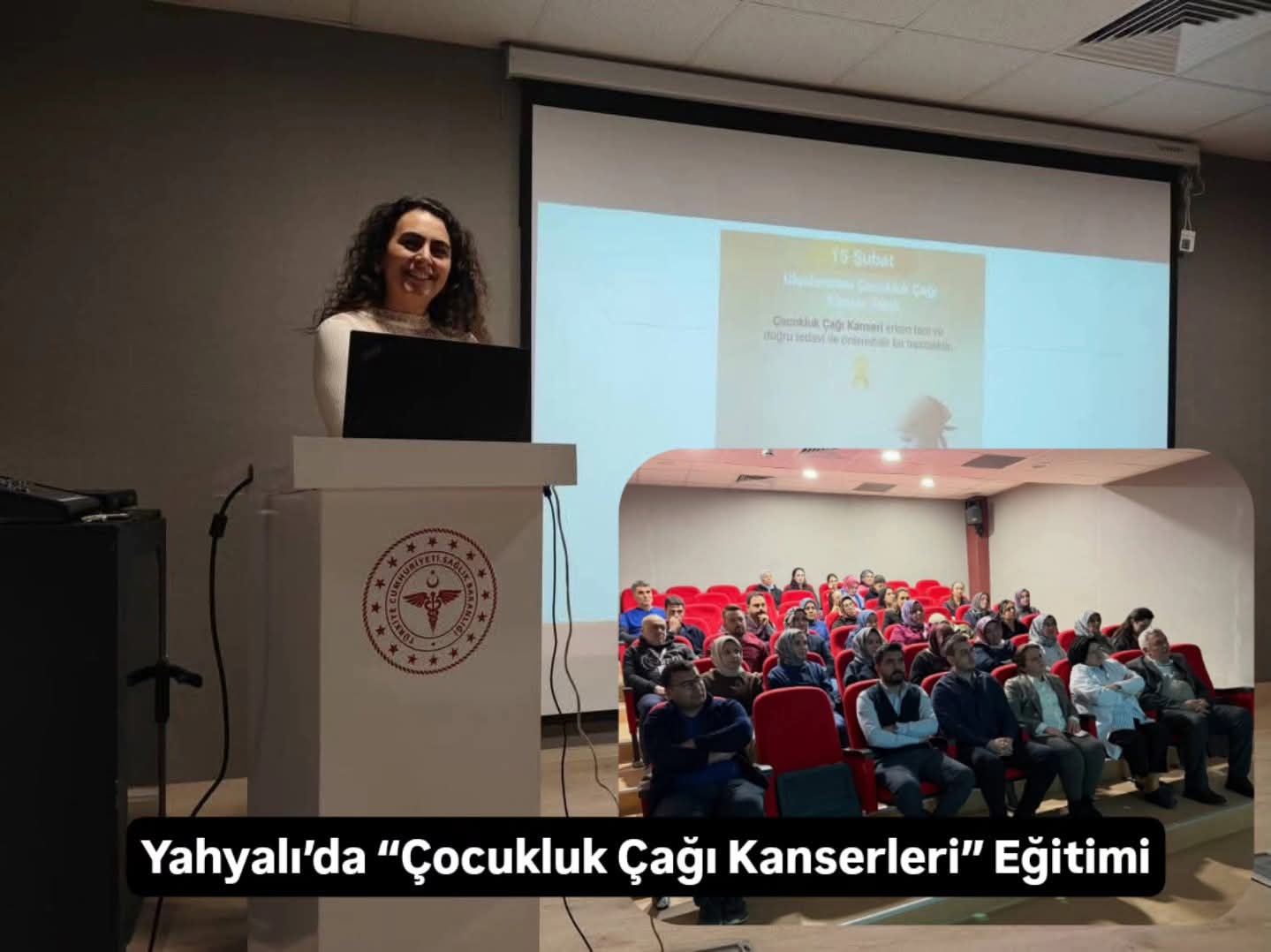 Yahyalı’da “Çocukluk Çağı Kanserleri” Eğitimi