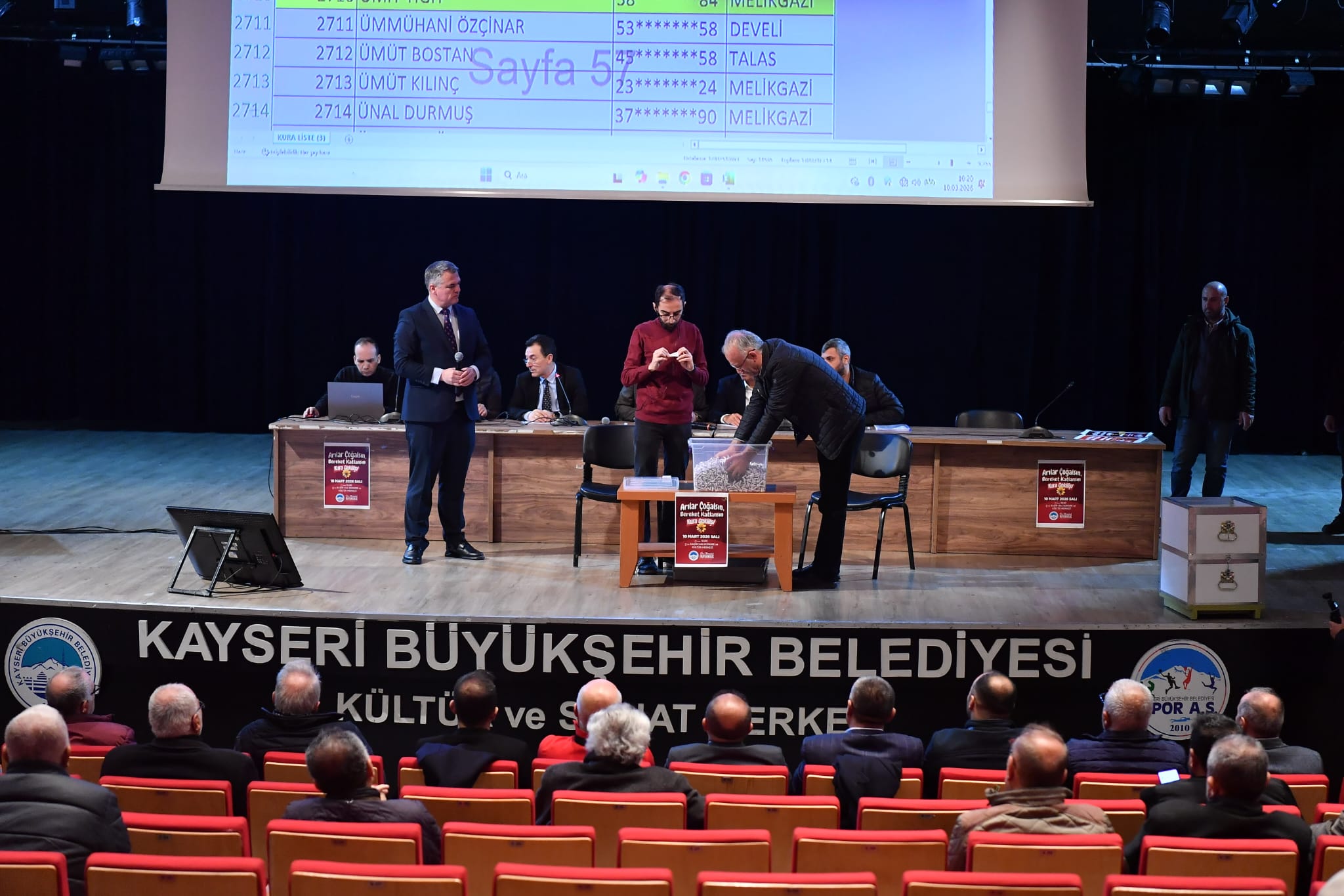 BÜYÜKŞEHİR’İN “ARILAR ÇOĞALSIN, BEREKET KATLANSIN” PROJESİ’NDE KURA HEYECANI YAŞANDI