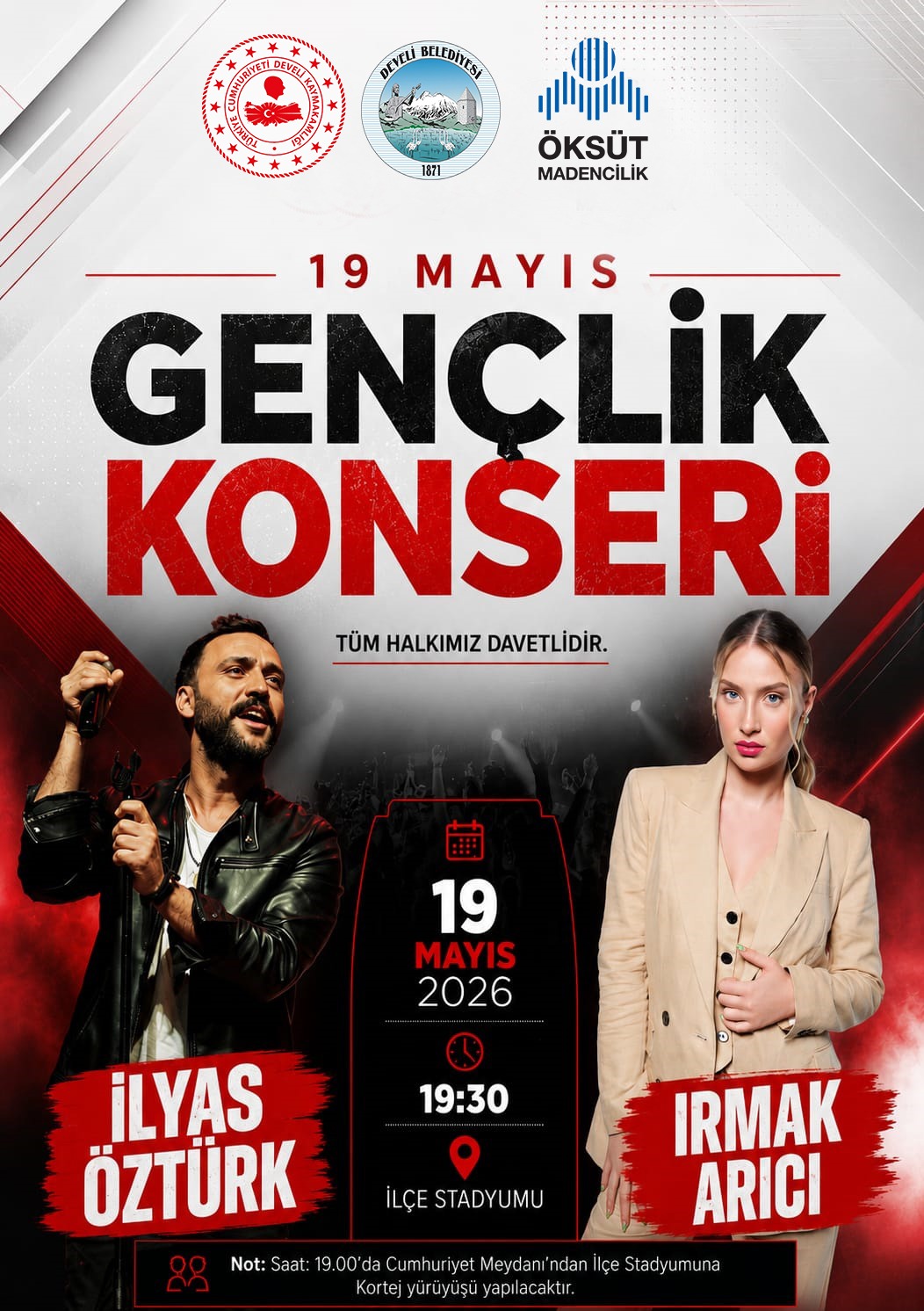 DEVELİ’DE BÜYÜK HALK KONSERİ! 