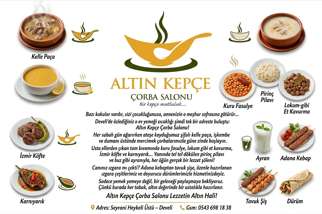 Altın Kepçe Çorba Suluyemek Salonu Ve Izgara Çeşitleri 